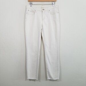 Eileen Fisher Jeans Raw Hem Size 8‎